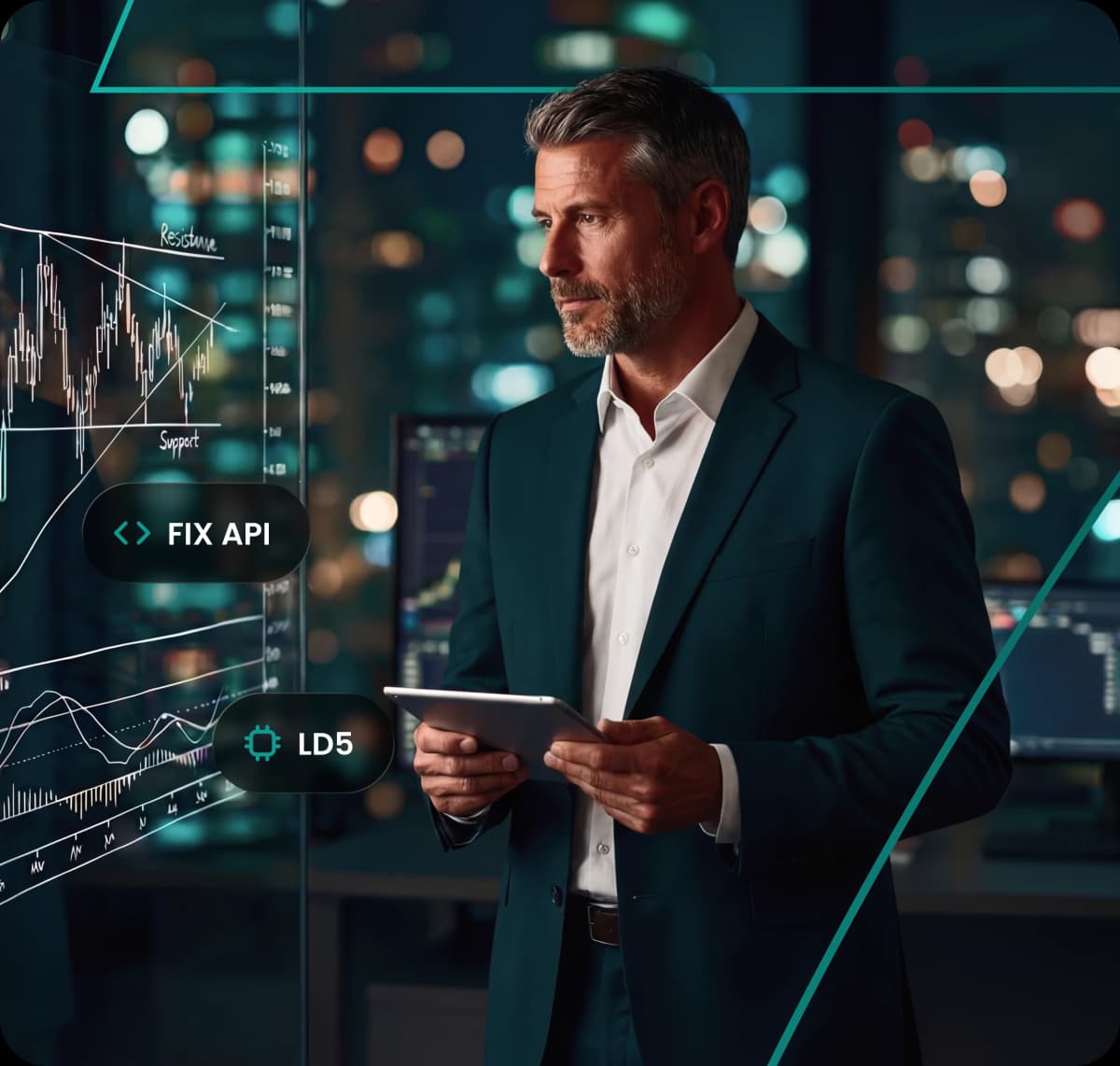 Flexible <span class="text-fg-brand-secondary">Trading Access</span>